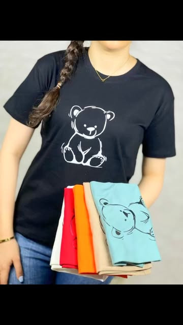 تیشرت خرسی سوپر اسپان زنانه