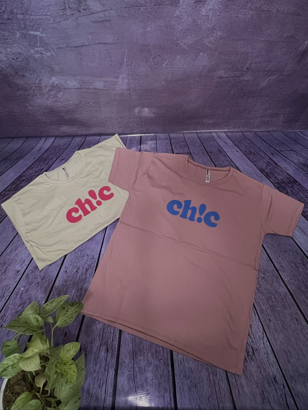 تی‌شرت چاپی نخ پنبه سوپر فری سایز تا ۴۸