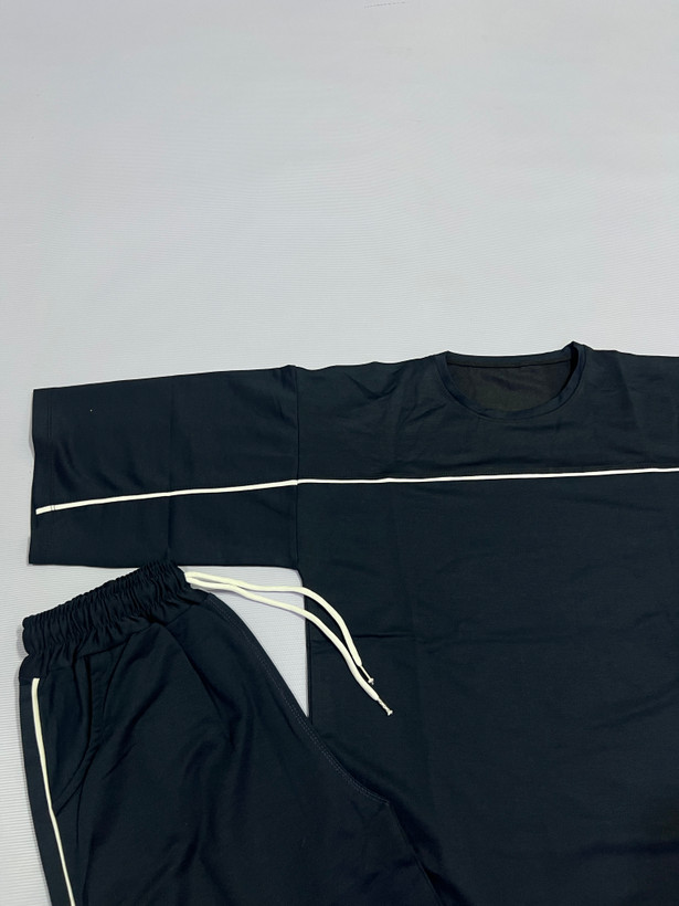 👕👖ست تیشرت شلوار نوار مغزی پرفروش زنانه